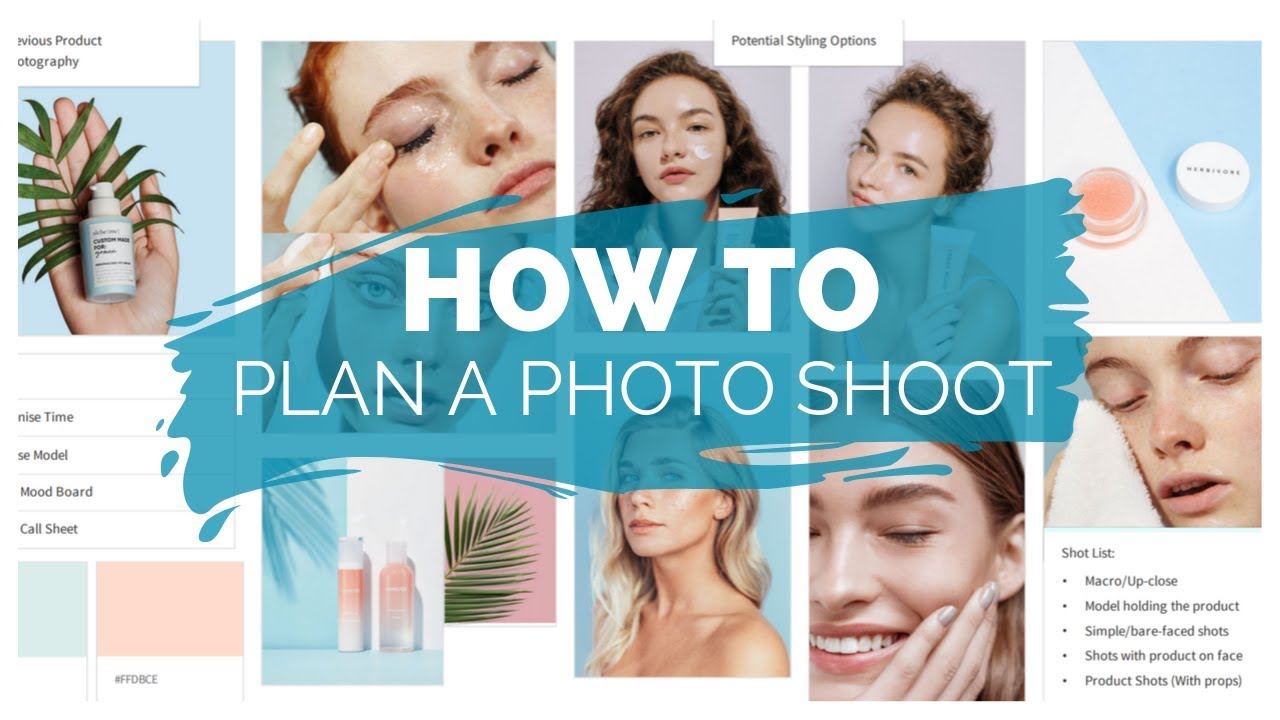 How To Plan a Photoshoot In 5 Steps Clipping Path Service Photo Retouching services Image